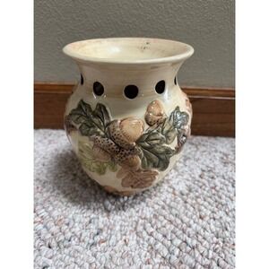 Autumn acorn leaf wax warmer